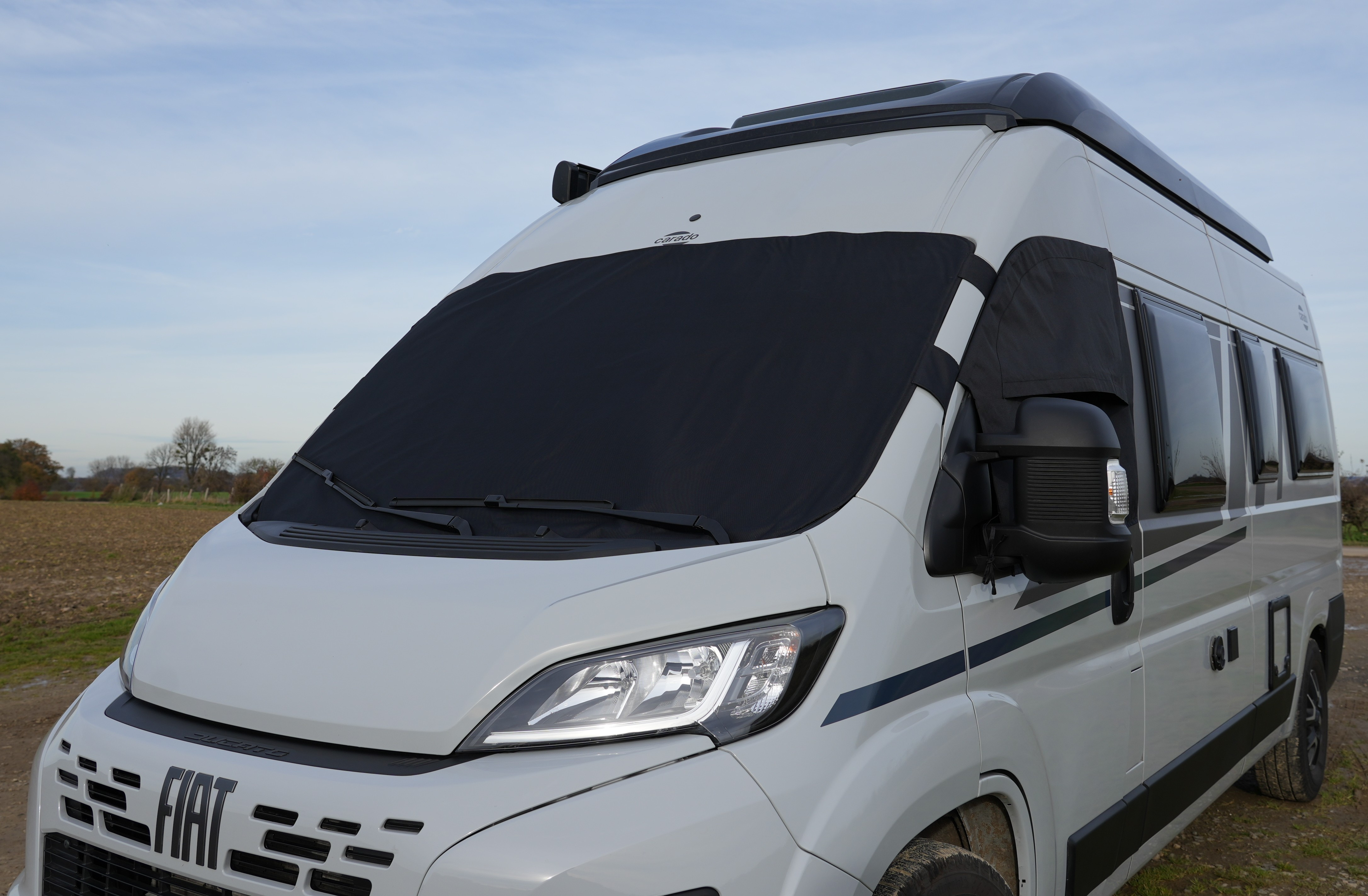Window Covers Set for Fiat Ducato - Front Window and Side Windows