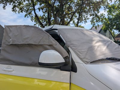 SpaceCamper Window Covers Complete Set - Front Window and Side Windows