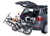 The extended folding mechanism makes the bike carrier a perfect fit for your VW bus.