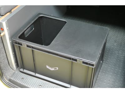 Large lid with sink cut-out
