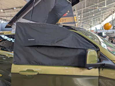 SpaceCamper Window Covers Set - Front Window and Side Windows
