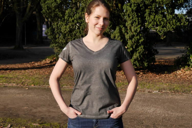 T-Shirt SpaceCamper grau