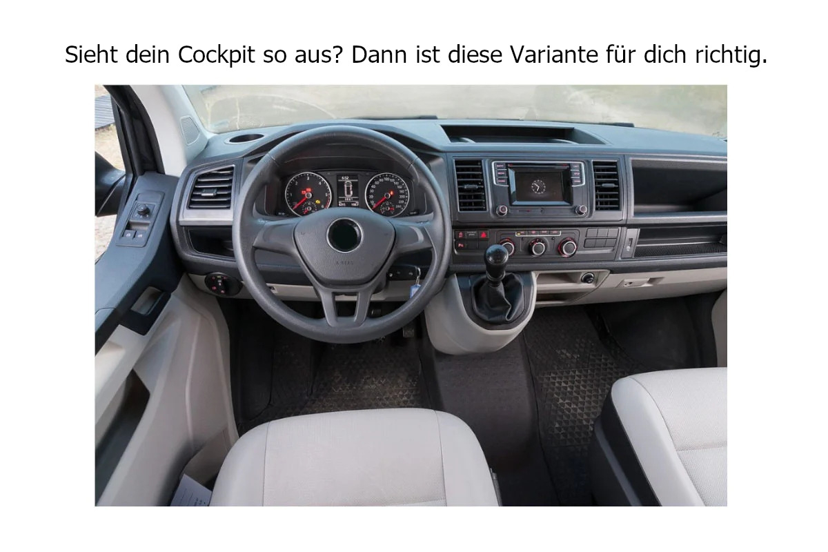 Fritz Filztasche - passt für den VW T6 Trapo